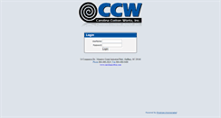Desktop Screenshot of ccwweb.carolinacotton.com