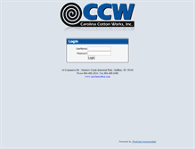 Tablet Screenshot of ccwweb.carolinacotton.com